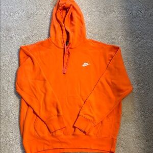 Nike Orange Hoodie